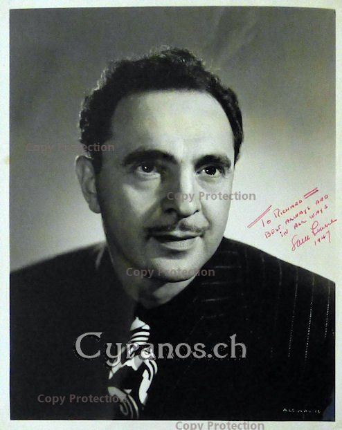 Autographes: Sam Levene (1905-1980) Schauspieler - Autogramm – D'occasion à Dietikon par cyranos.ch