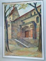 Schulwandbild Nr. 4 Romanischer Baustil