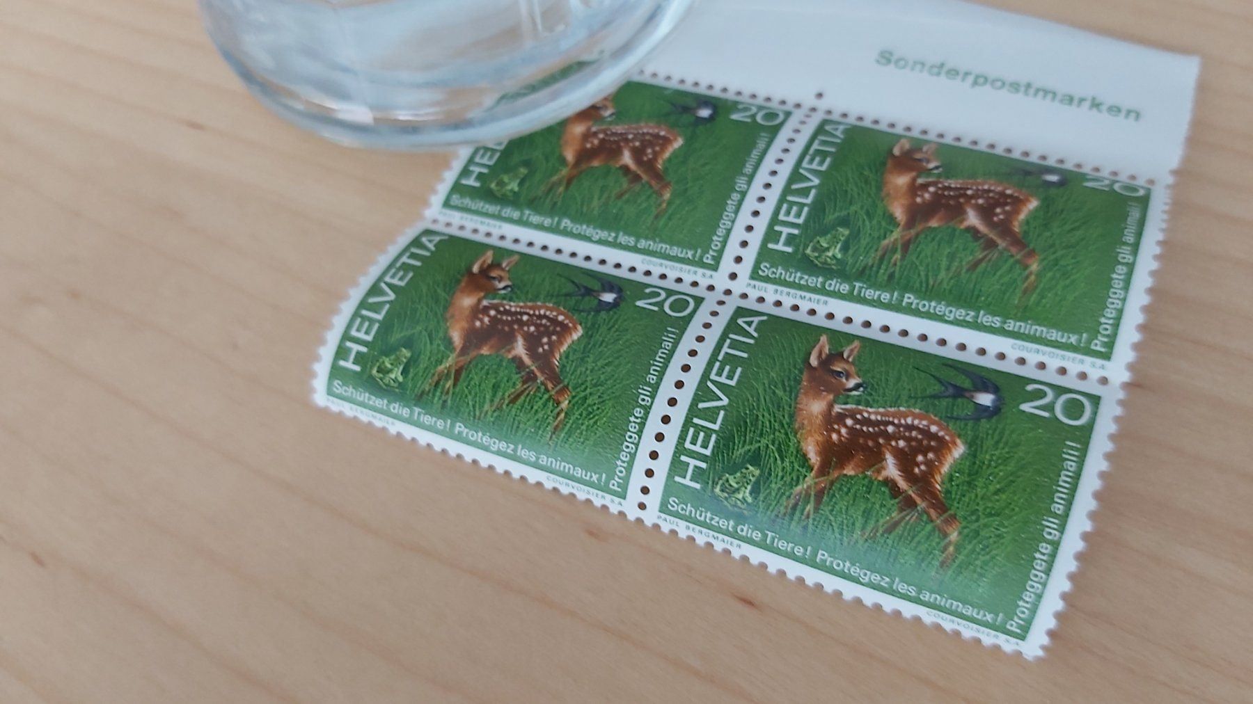 Tutti i francobolli: 4 Briefmarken Tierschutz – Nuovo (secondo la descrizione) da Schwarzenbach SG venduto da mel_s6jj 1