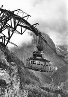 Krafwerkbau Linth Limmern 18 Tonnen  schwertransport