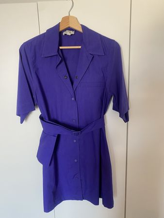 COS Purple Belted Shirt Dress - Size S - Perfect now!