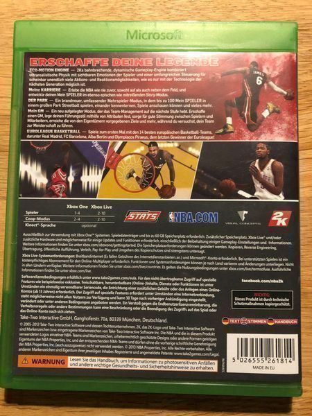 Microsoft Giochi: NBA 2K 14 für Xbox One – Usato da Kestenholz venduto da Mad18 1