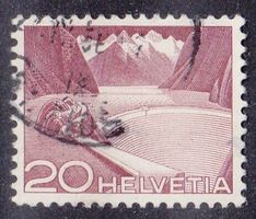 1949  Nr.301 Urtype 20Rp.gestempelt nach SBK 80Fr.