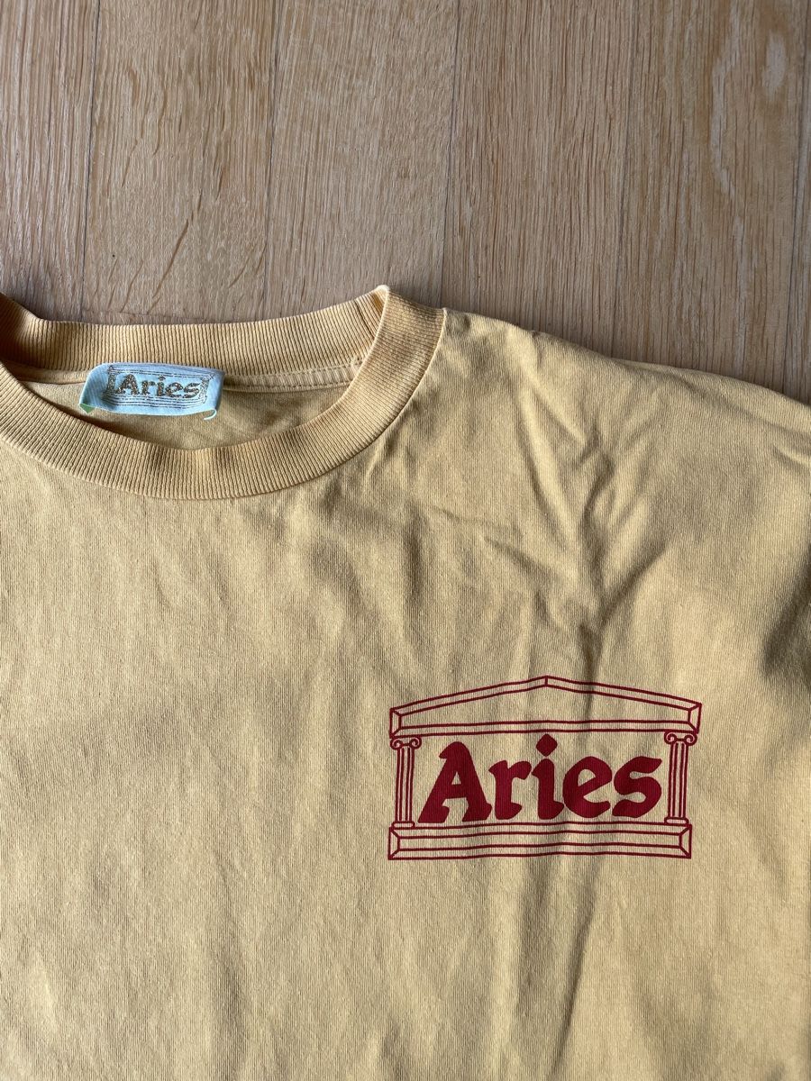 T-shirt: ARIES ARISE VINTAGE TEE SIZE LARGE GOOD CONDITION – Usato da Basel venduto da aharon.no1 1