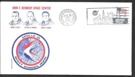 USA Sonderbrief Apollo 15 Mondlandung NASA-Cachet 30.7.1971