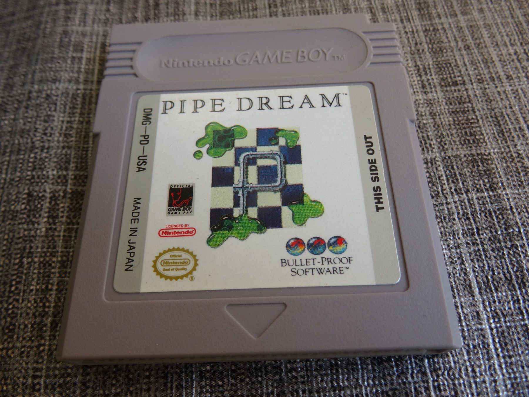 Nintendo Spiele: Pipe Dream GAMEBOY – Gebraucht aus Olten von Disc-Ausverkauf