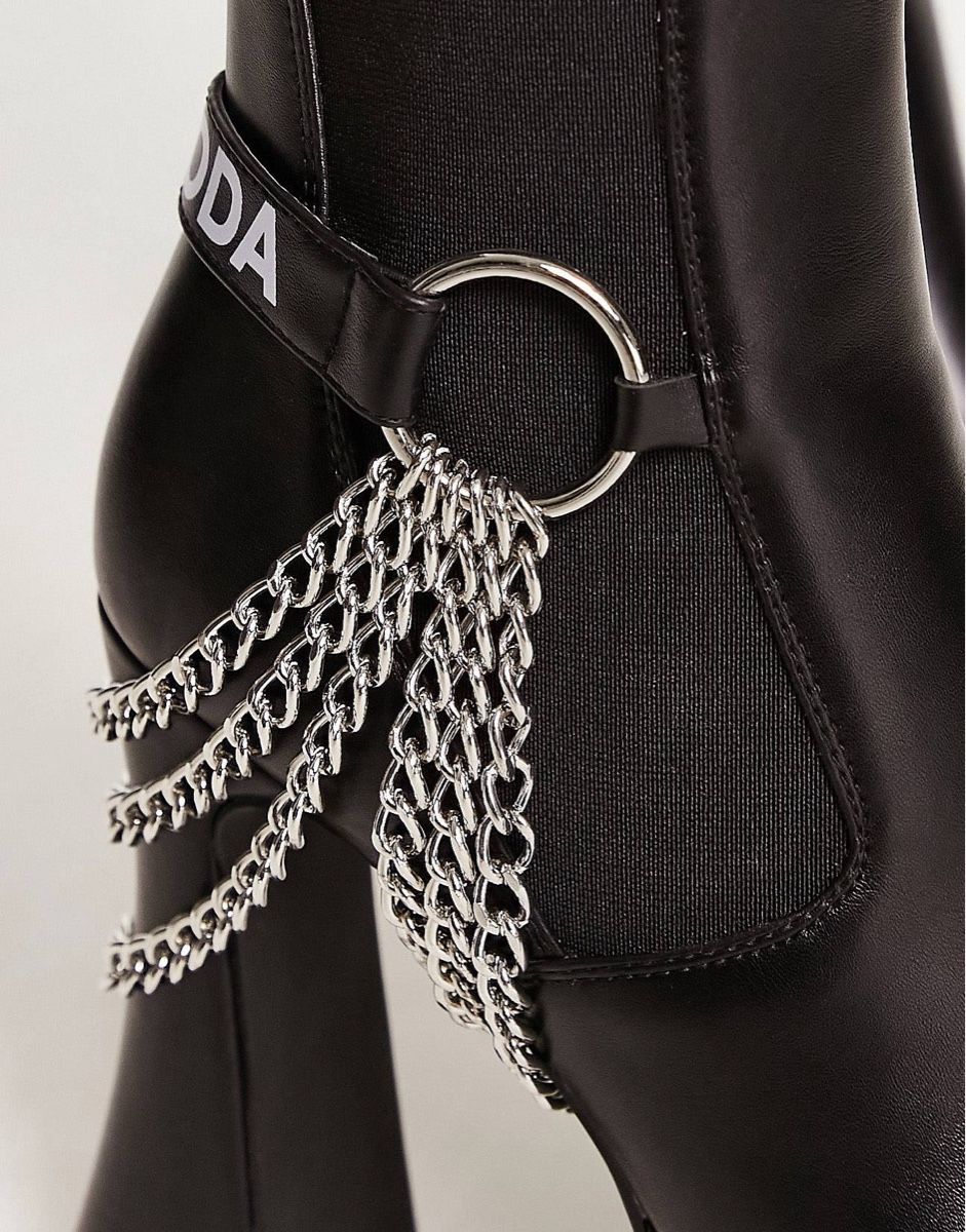 Damenschuhe: LAMODA Plateaustiefelette – Neu und originalverpackt aus Zürich von luxuryoutlet1 8
