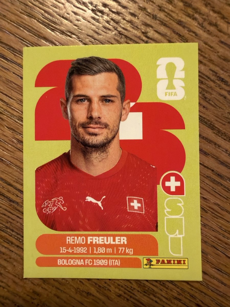 Panini Sammelbilder & Trading cards: Panini WM 2026 Freuler Remo - SUI 11 – Neu (gemäss Beschreibung) aus Urdorf von Barong