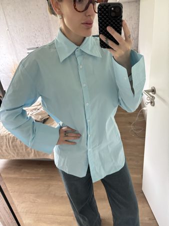 Chemise bleu ciel
