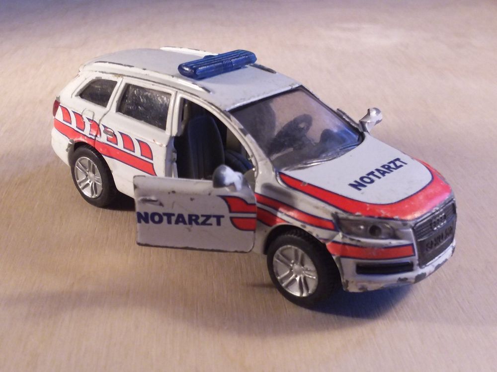Siku 1429 Audi Q7 Quattro Soccorso - Modello Di Auto In Scala Con OVP - Nuovo