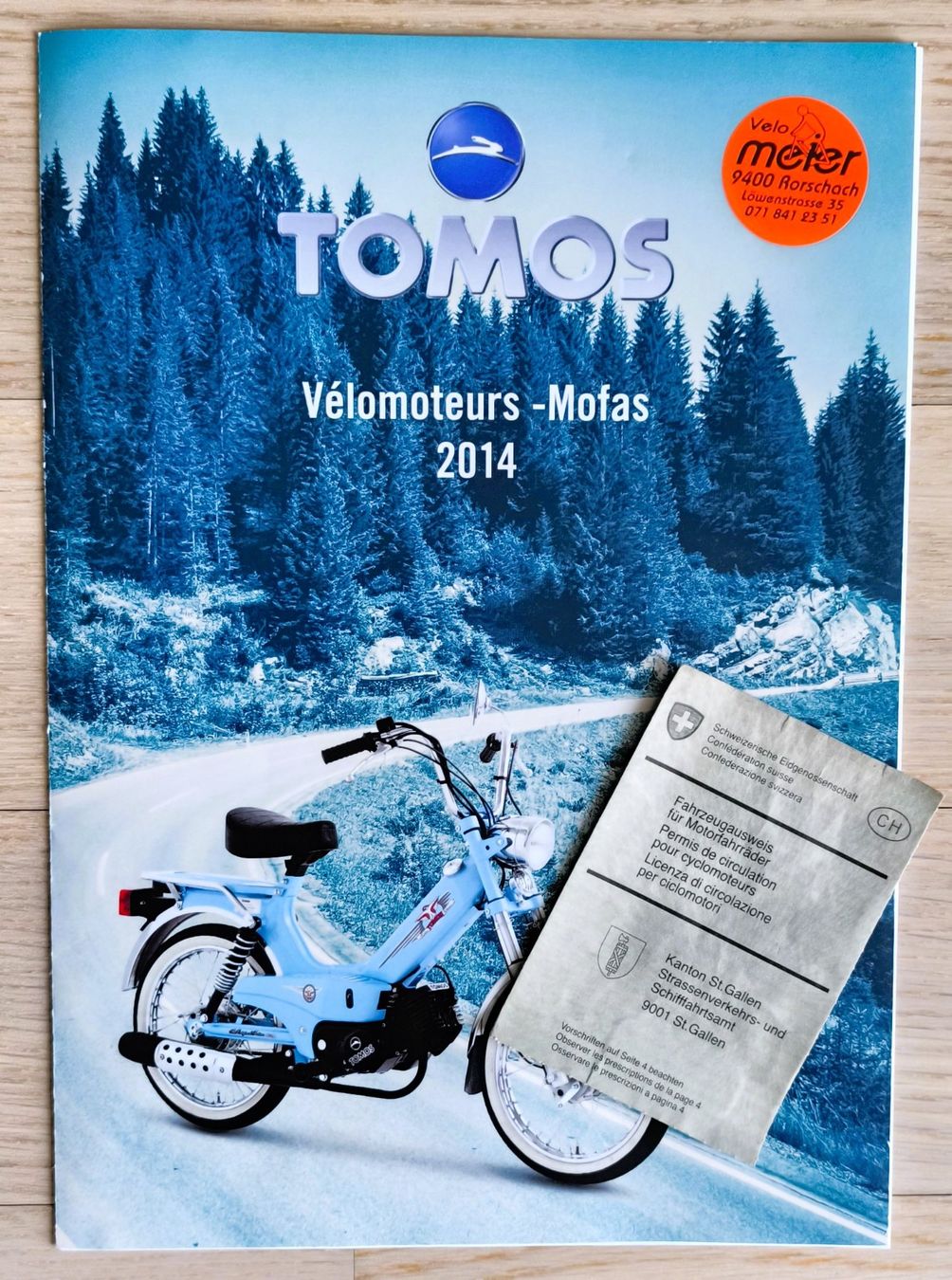 Tomos Mofas: Mofa Tomos Sprint – Gebraucht aus Goldach von Chris1080 4