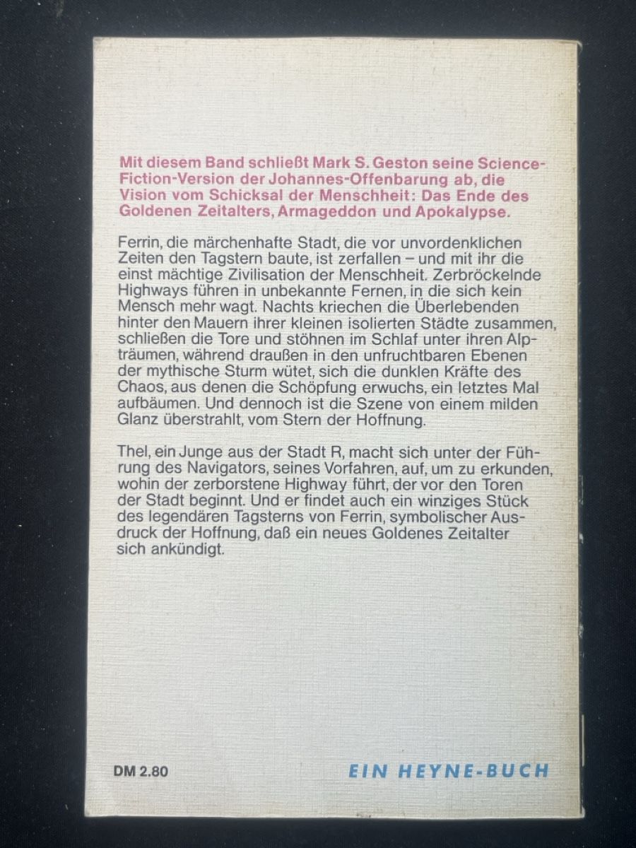 Libri: Mark S. Geston - Der Stern der Hoffnung, Science Fiction – Usato da Forch venduto da tieckr 1