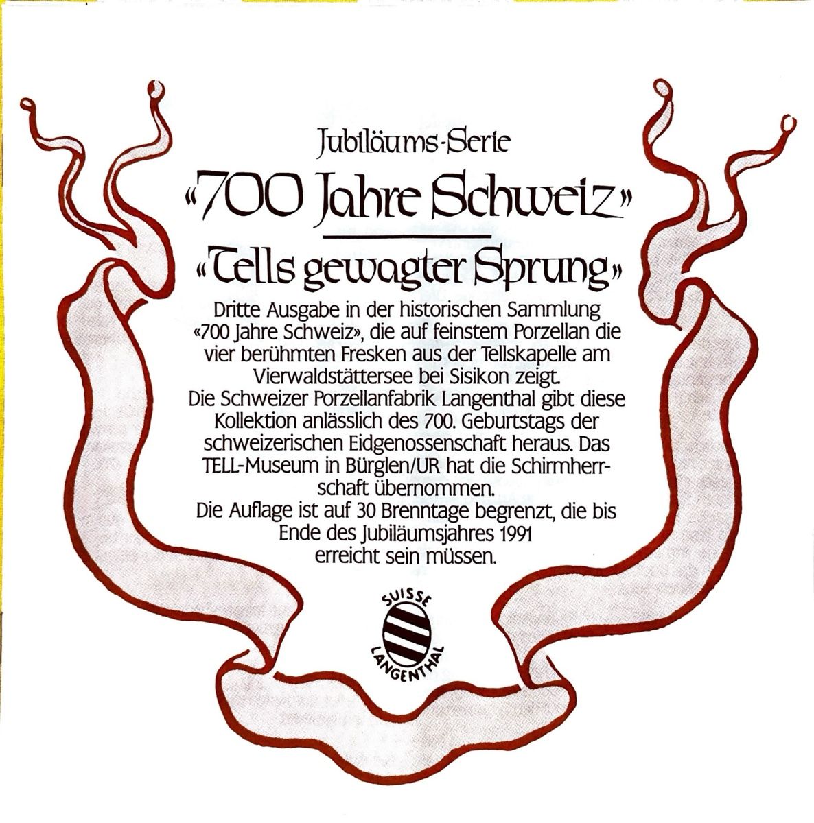 Tutte le decorazioni: Schmuckteller 700 Jahre Schweiz – Usato da Basel venduto da stiefeli63 5