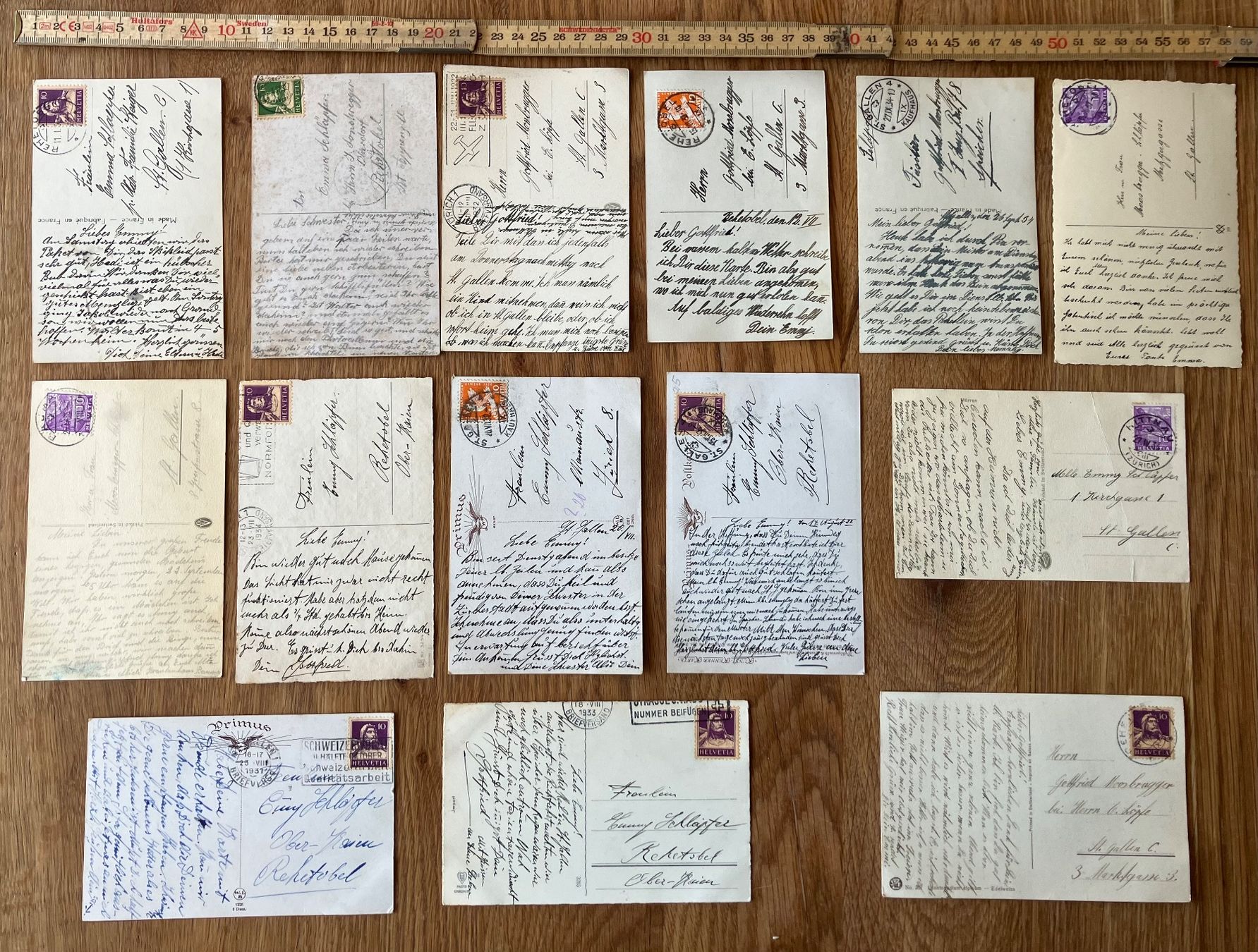 Cartes postales: Antike Ansichtskarten Blumen Grüsse – D'occasion à Waldstatt par breitaxt 4