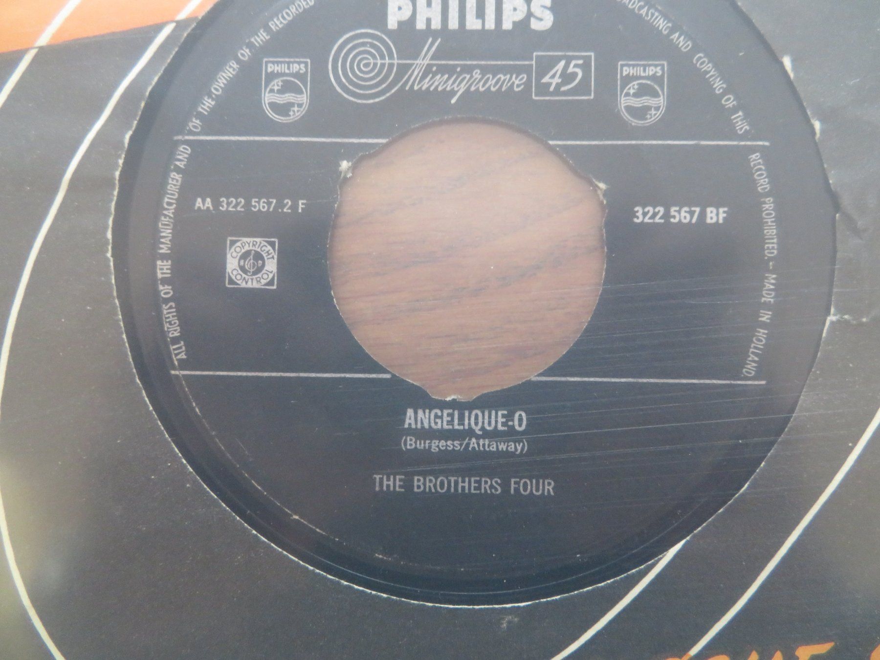 Schallplatten: The Brothers Four - Single Schallplatte Philips – Gebraucht aus Zürich von max_cp5f 1