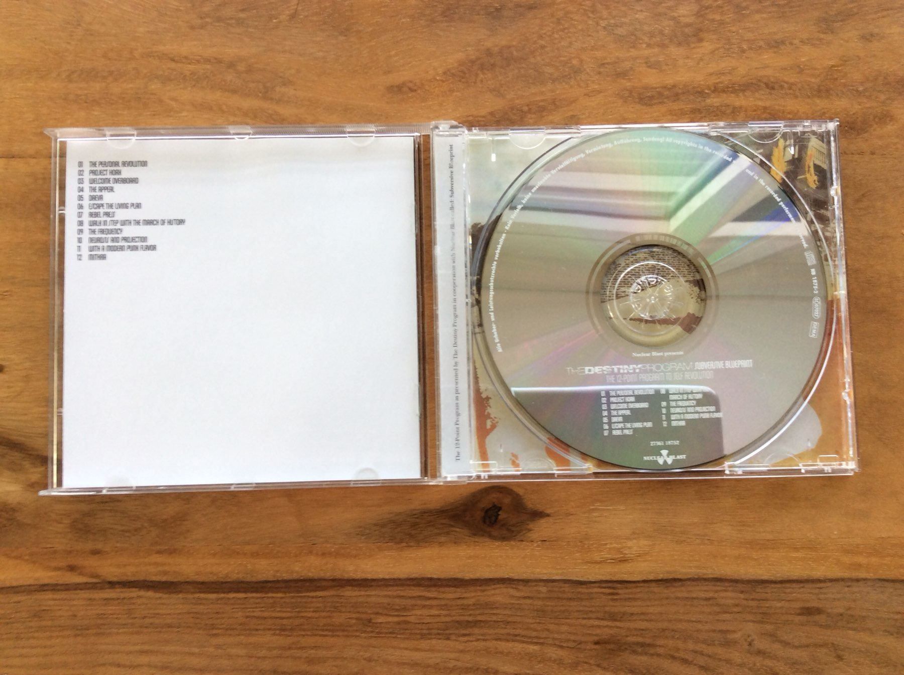 CDs: CD The Destiny Program – Subversive – Gebraucht aus Horgen von flyingpenguin2000 1