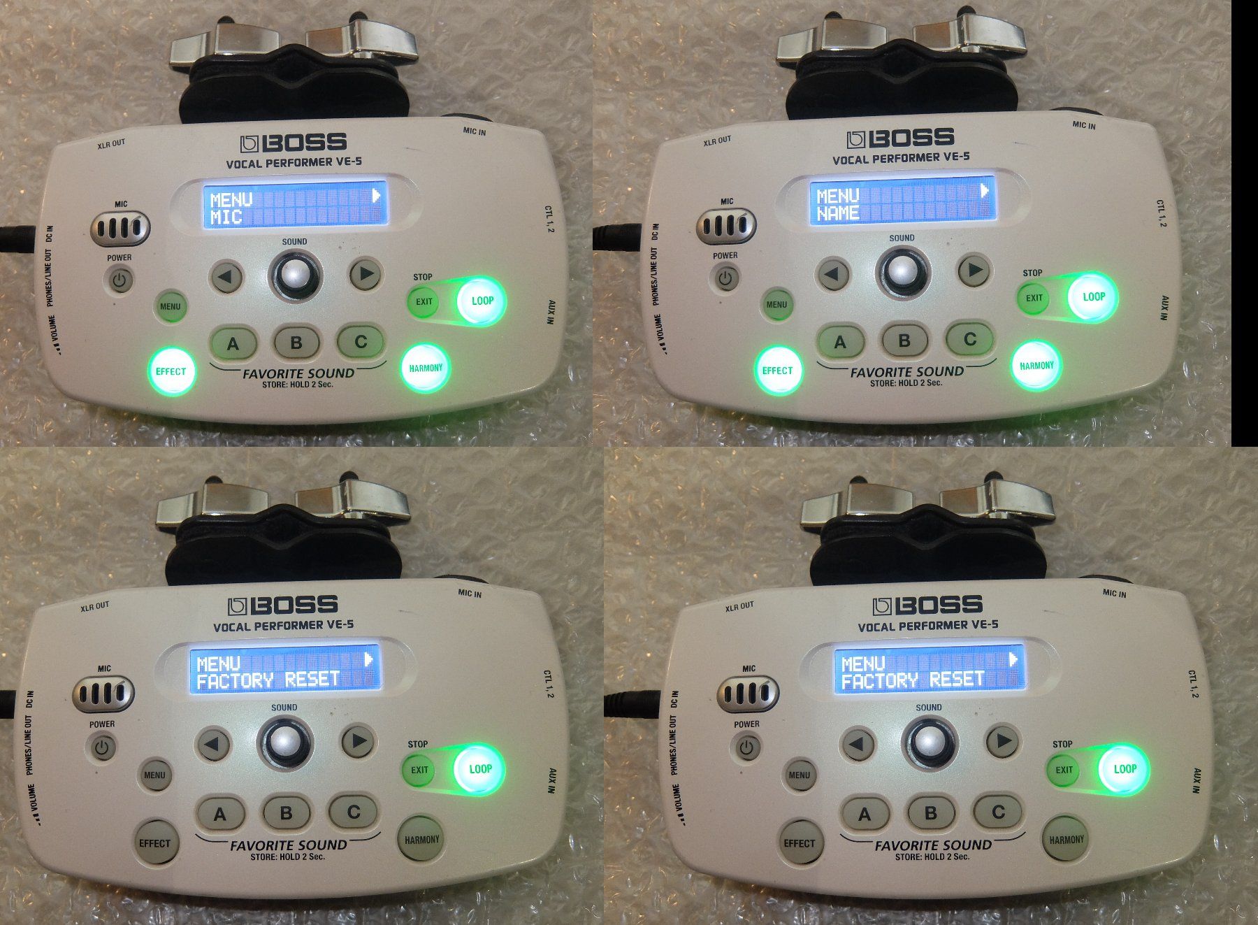 Boss Strumenti musicali: Boss VE 5 Vocal Processor white – Usato da Basel venduto da Elektronik_Markt 4