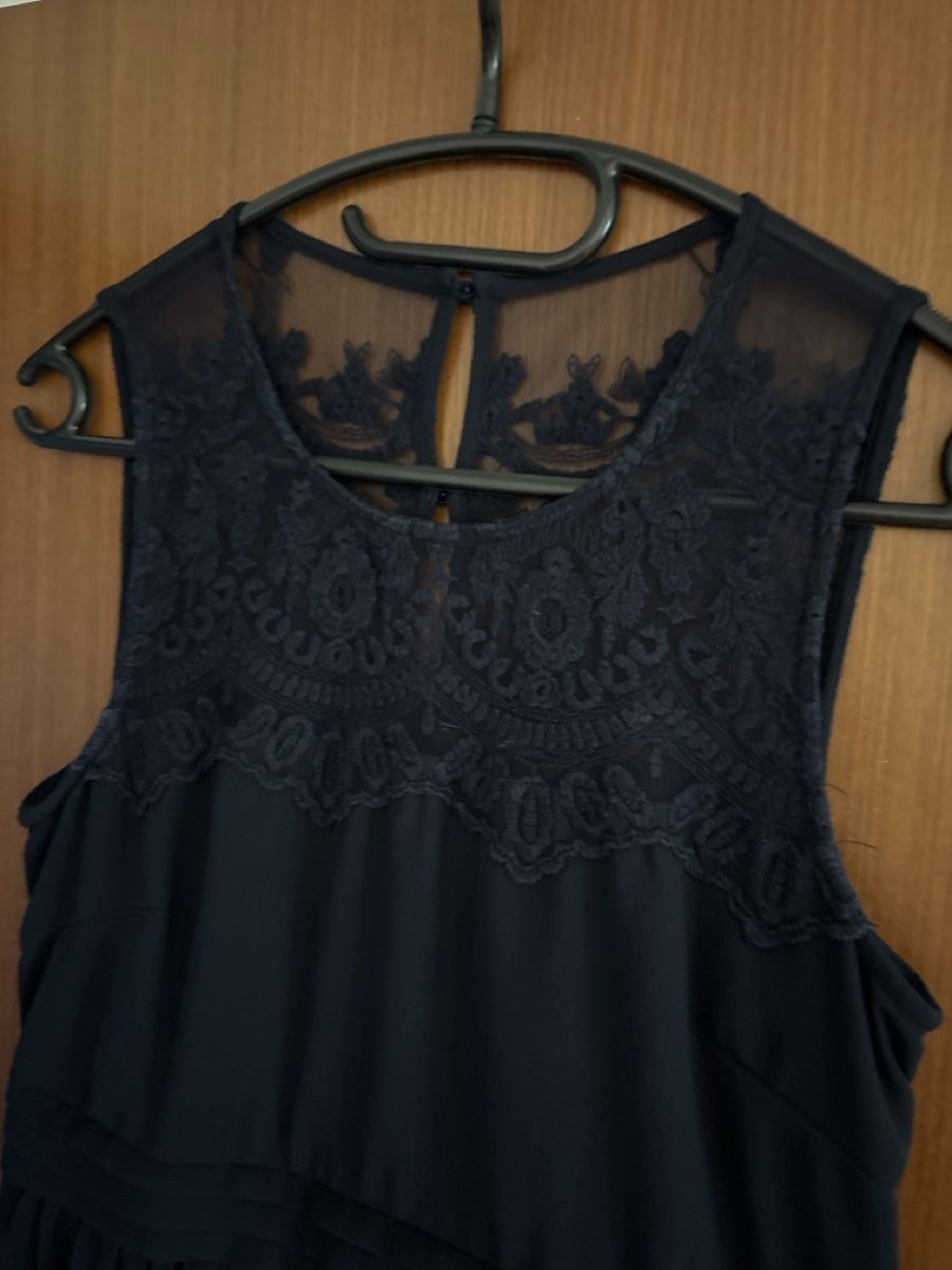 Vero Moda Robes: Vero Moda Kleid dunkelblau Grösse M  – D'occasion à Rünenberg par ZwergLi100 1