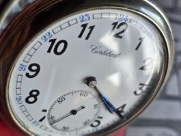 555 Cortebert Taschenuhr  Cal 542 (Rolex) HA Bahnhof TOP