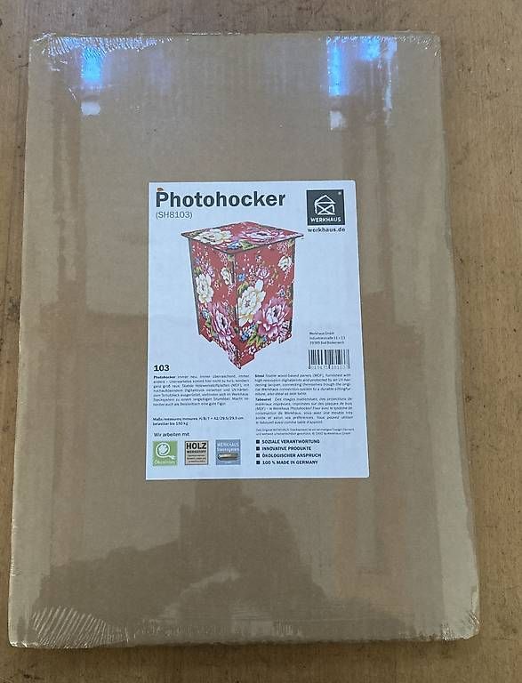 Sgabelli: Photohocker (neu) – Nuovo e nell'imballaggio originale da Riehen venduto da Albi2010 1