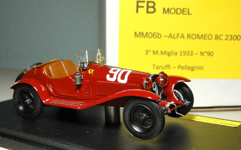 FB MODELS (metal kit) 1:43 Alfa Romeo 8C 2300 (1933) n bbr (Gebraucht ...