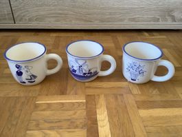 3 cachepot pot de fleur Stil Holland