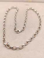 Vintage 925er Silber Unisex Halskette Top Zustand
