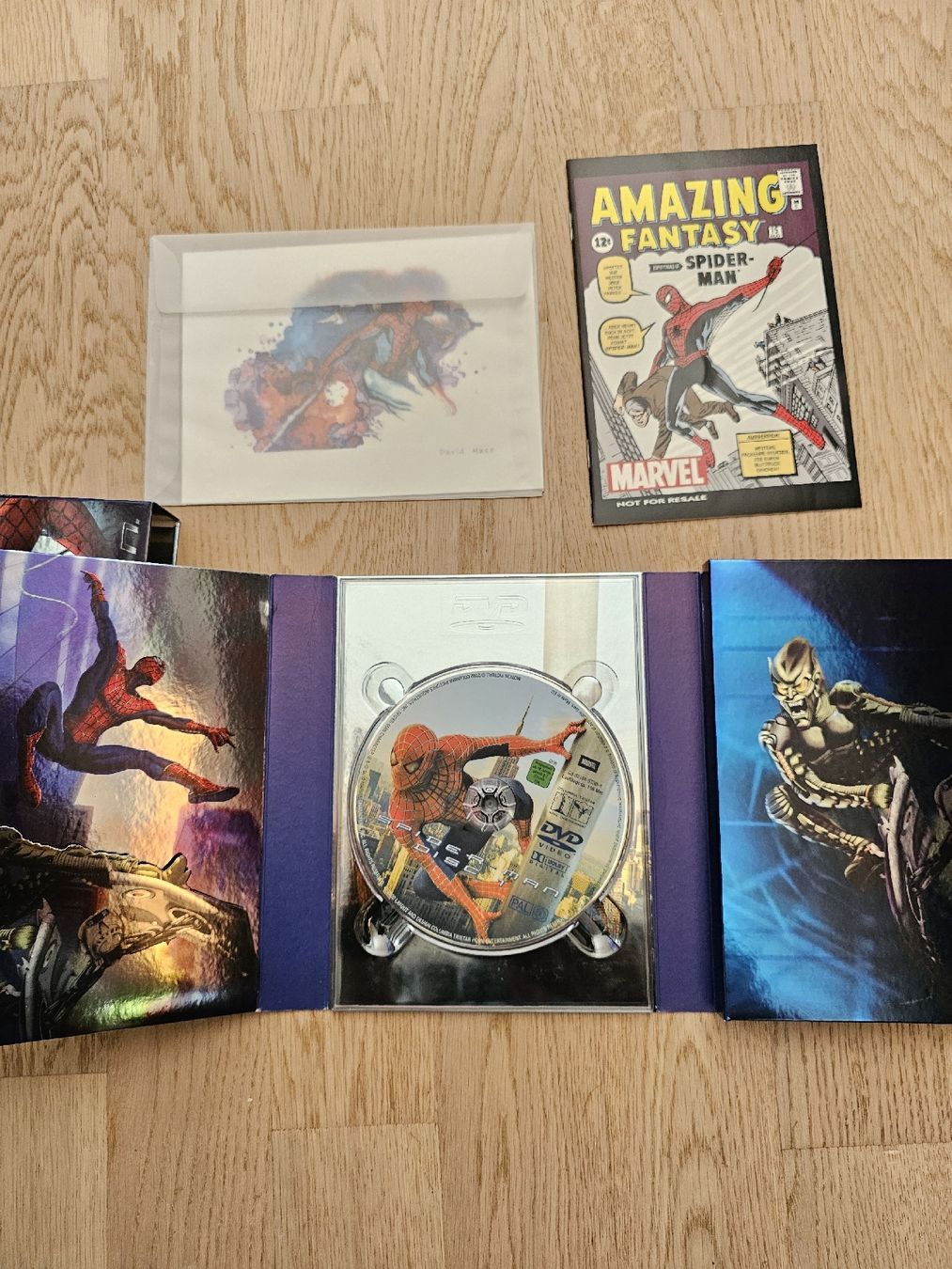 Tutti i DVDs: Spider-Man Deluxe Edition DVD Set mit Comic, Grafik uvm. – Nuovo (secondo la descrizione) da Klingnau venduto da Eibermend1 1