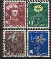 PJ049 - Pro Juventute 1949 obl.