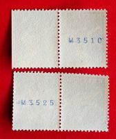 ROLLENMARKEN MIT KONTROLLAUFDRUCK 355R.01 1960**POSTFRISCH