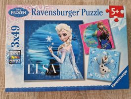 Ravensburger Puzzle, 3x49 Teile, Disney Frozen