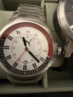 4 x Puma Chronograph Herren Uhr Edelstahl guter Zustand