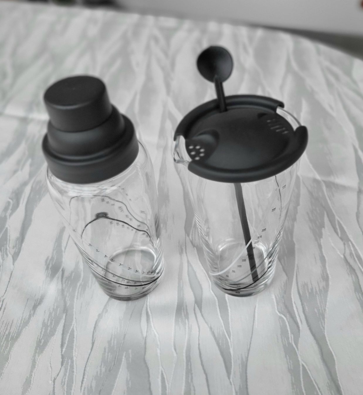 Küchengeräte: Bar-Shaker u. Mixbecher Glas – Neu (gemäss Beschreibung) aus Erlen von majlin58