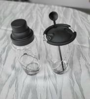 Bar-Shaker u. Mixbecher Glas