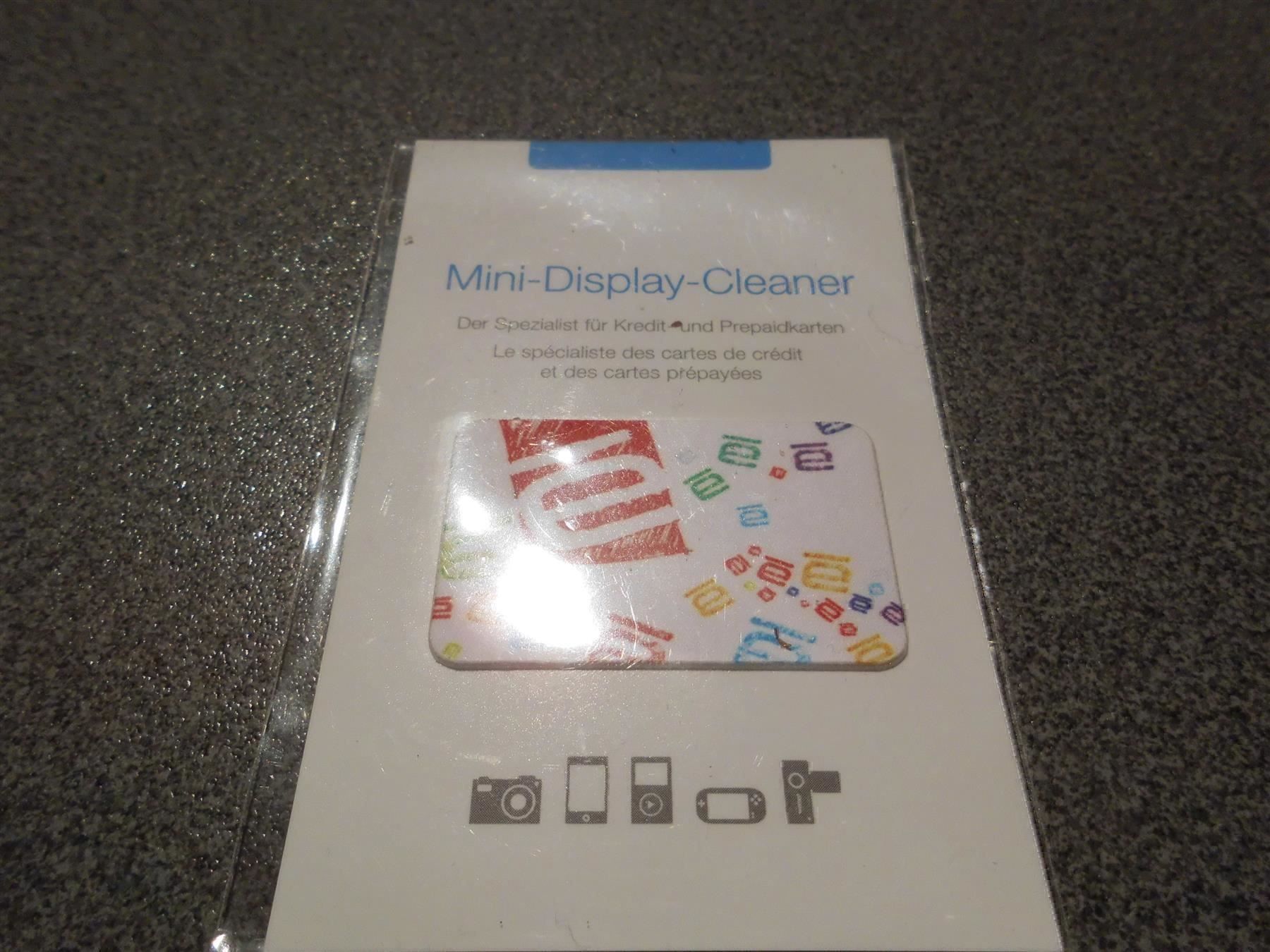 Sammelbilder & Trading cards: Mini -Display Cleaner Cornercard – Gebraucht aus Zürich von Motzkuh