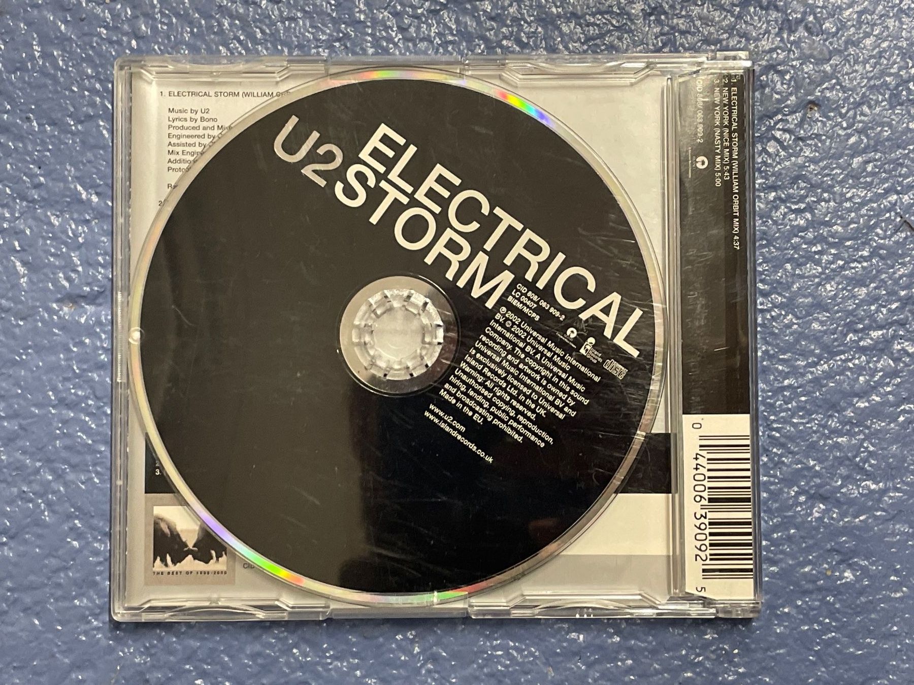 CDs: [CD] U2 - Electrical Storm (2002) – Gebraucht aus Frasnacht von DiskSelection 1