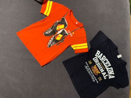 T-shirt Fussball Spanien Barcelona Gr.128