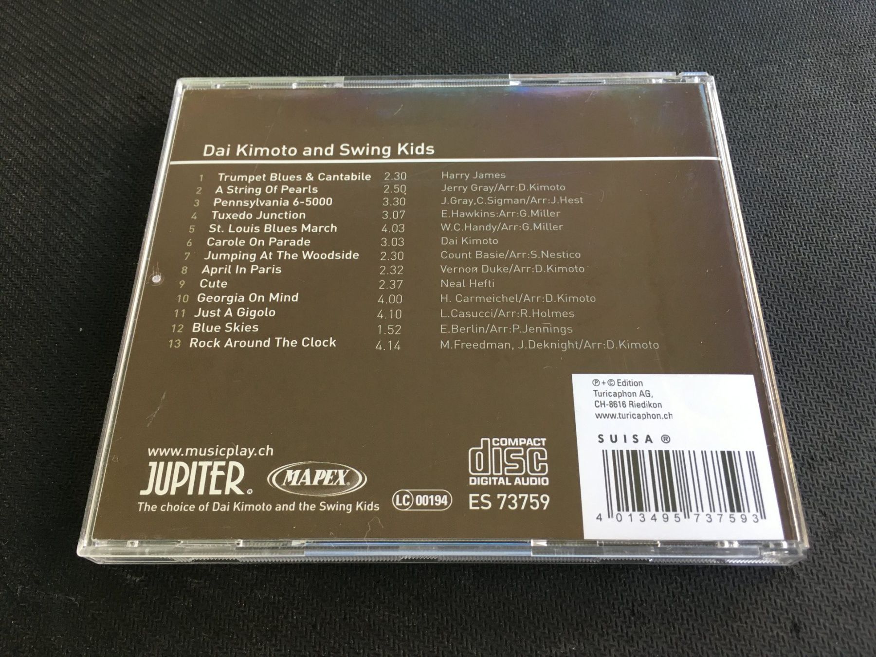 CD: Dai Kimoto and Swing Kids - Swing it again -CD- – Usato da St.Gallen venduto da MedienJoe 2