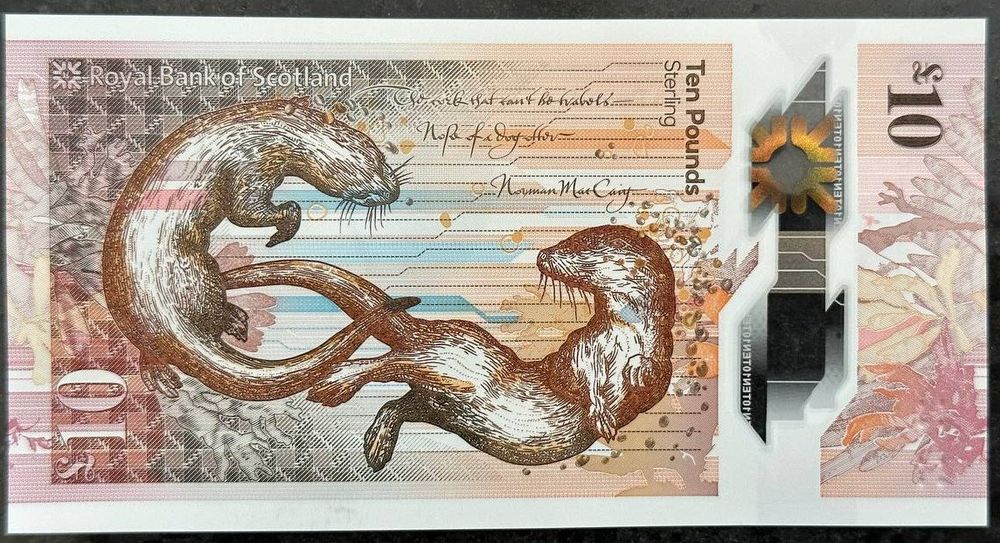 Schottische 10 Pfund Note, Royal Bank of Scotland, Neu! (Gebraucht) in ...