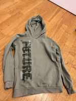 Cooler Jungen Hoodie Gr. 120 Herbstfarbe Khaki