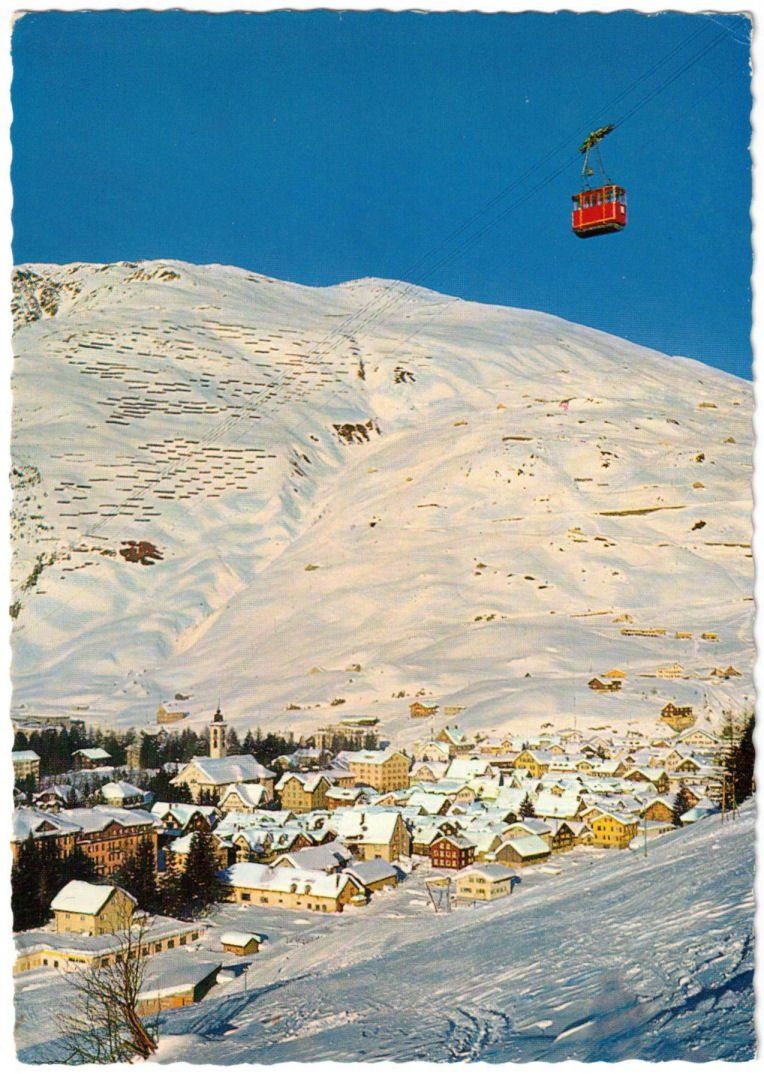 Ansichtskarten: Andermatt - Luftseilbahn Andermatt--Gurschenalp – Gebraucht aus Binningen von Mountainrider