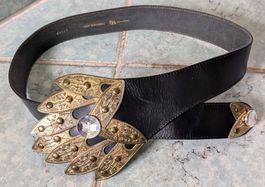 JB : Spectaculaire ceinture-bijou Statement Vintage '70  S/M