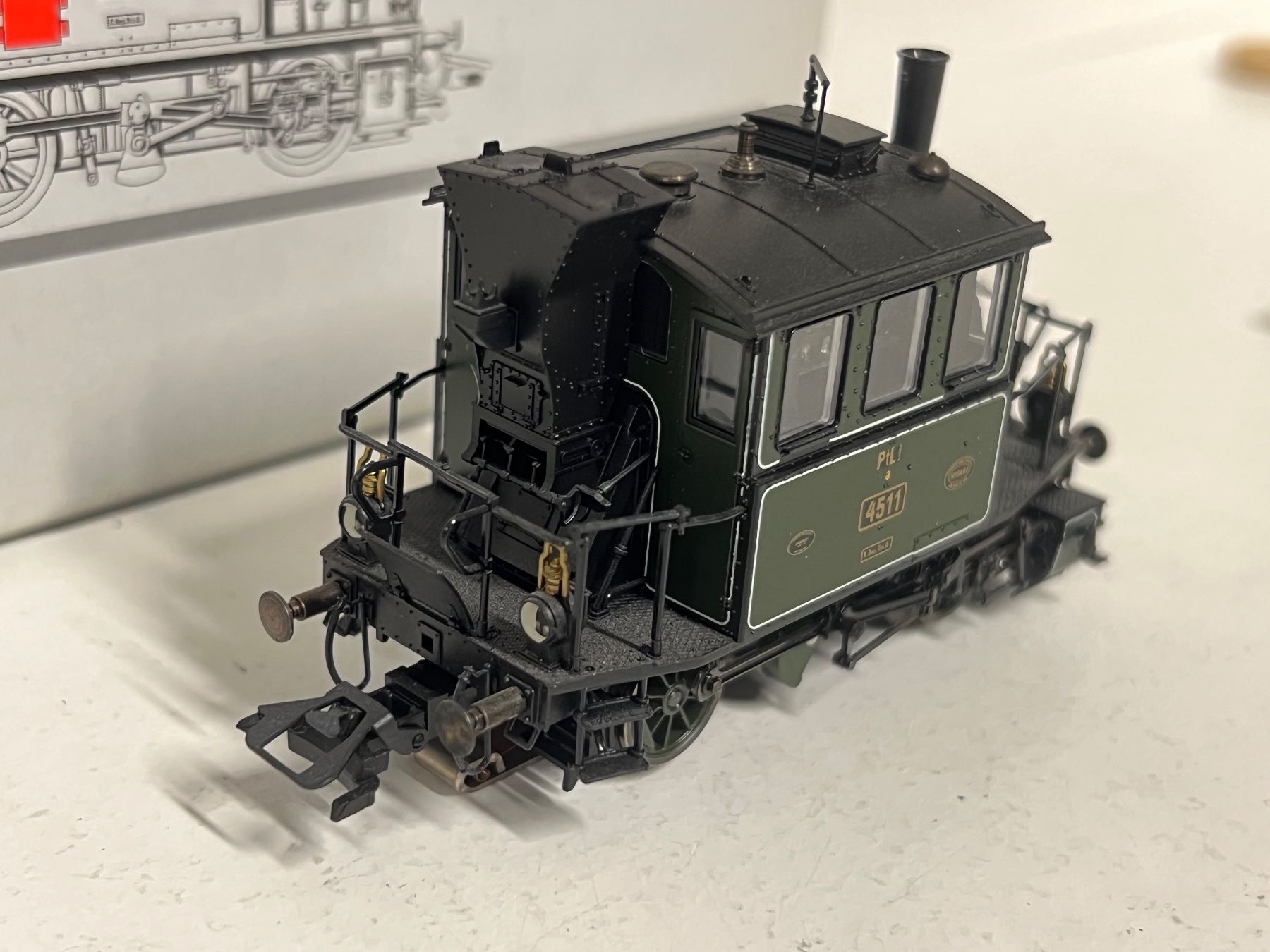 Märklin Modellini di ferrovie: Märklin 36861 PtL 2/2 Glaskasten DB Digital – Nuovo (secondo la descrizione) da Neuenhof venduto da ludovicco 4