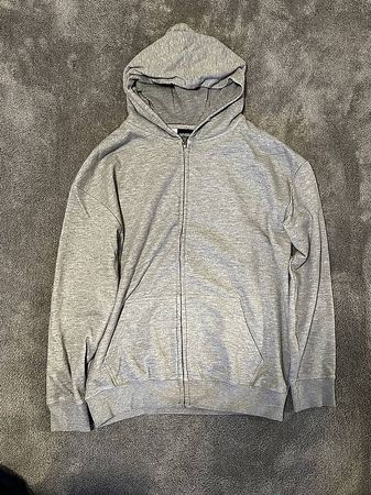 Zipper Grau Grösse: M