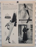 Werbung 1953 Jdewe Strumpfhosen Wetzikon / Waterman