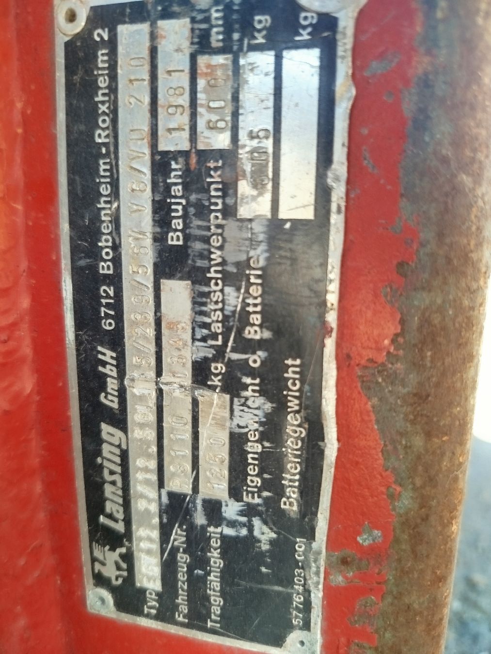 Gabelstapler & Hubwagen: Ameise – Defekt aus Grosswangen von St-Randegger 5