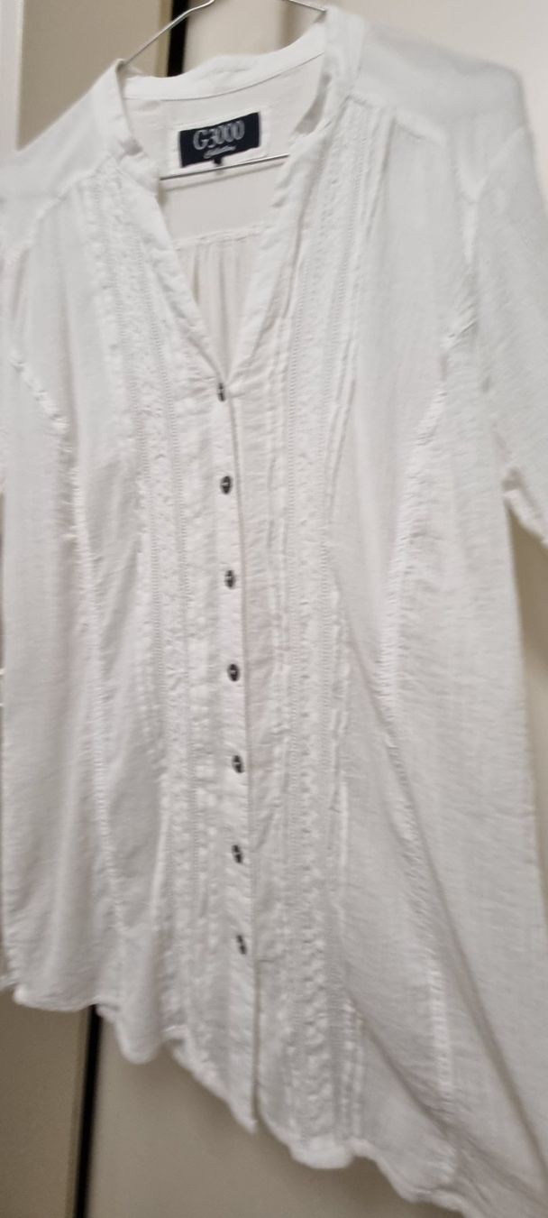 Camicette: Bluse, Tunika mit Verzierung Gr.40 – Nuovo (secondo la descrizione) da Geroldswil venduto da Agapanthus22 2