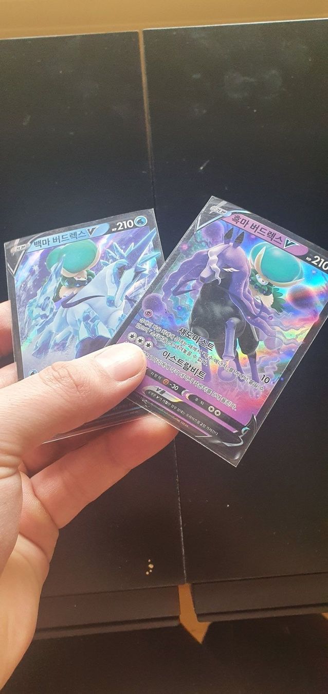 Pokémon Carte collezionabili: Pokemon Ice Rider V und Shadow Rider – Usato da oberbuchsiten venduto da thug4 2