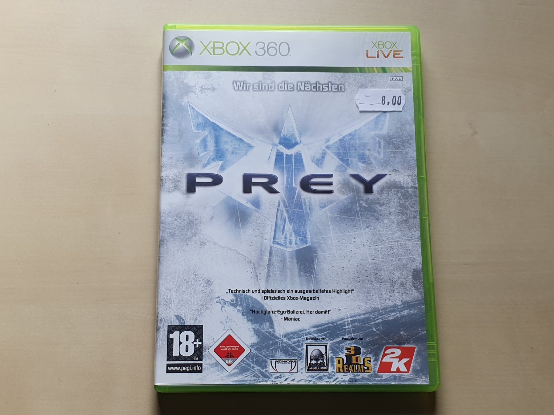 Microsoft Giochi: Prey – Usato da Stansstad venduto da collectorsshop