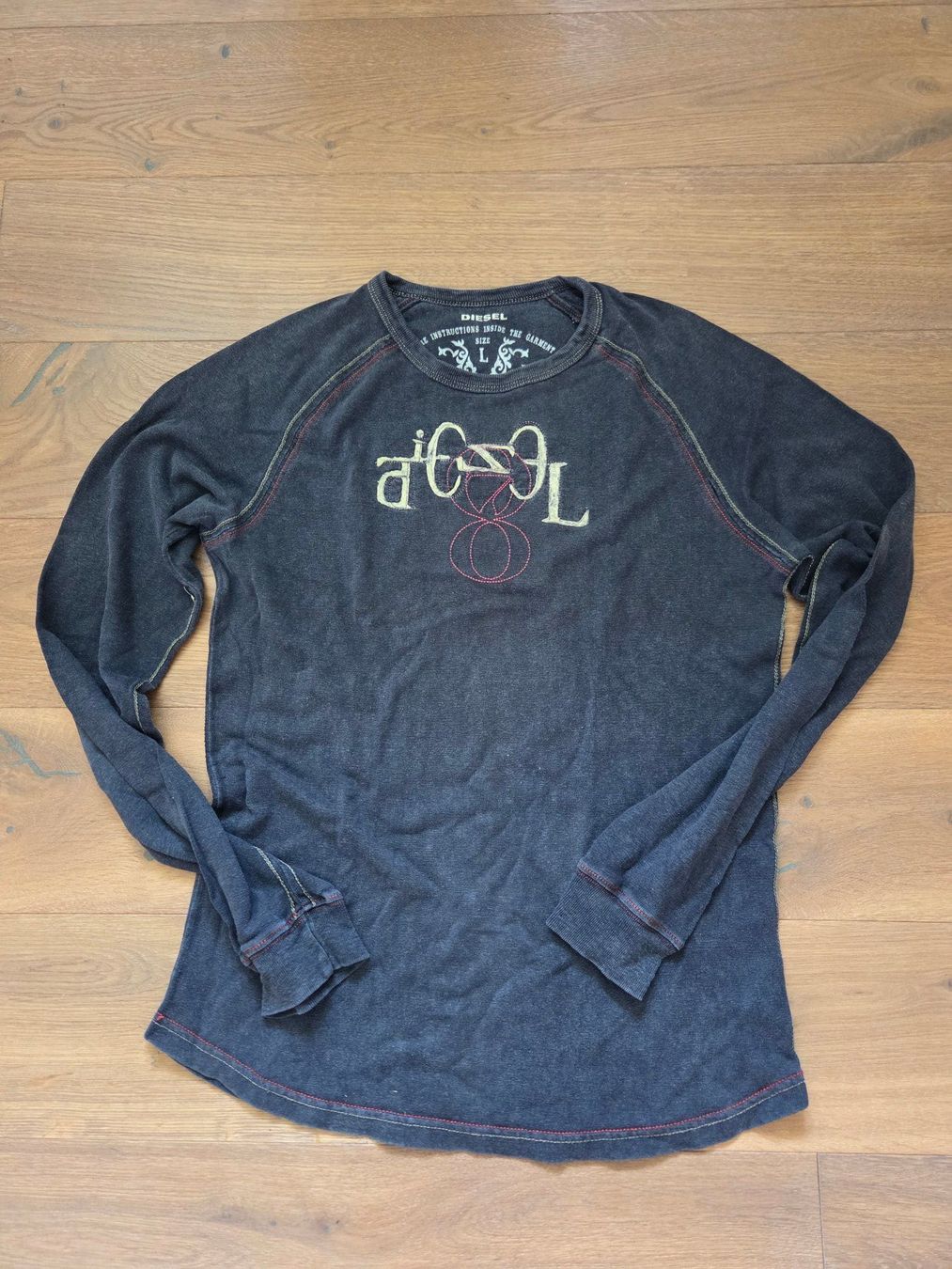 Diesel Maglioni & Felpe: Diesel Langarmshirt anthrazit Grösse L – Usato da Küsnacht ZH venduto da cipi01